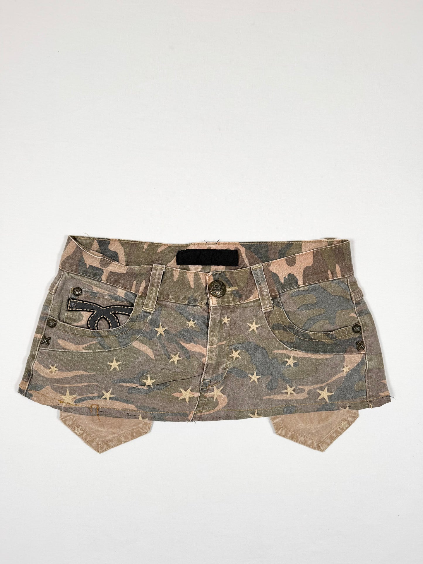 Red Pepper Camo Star Skirt