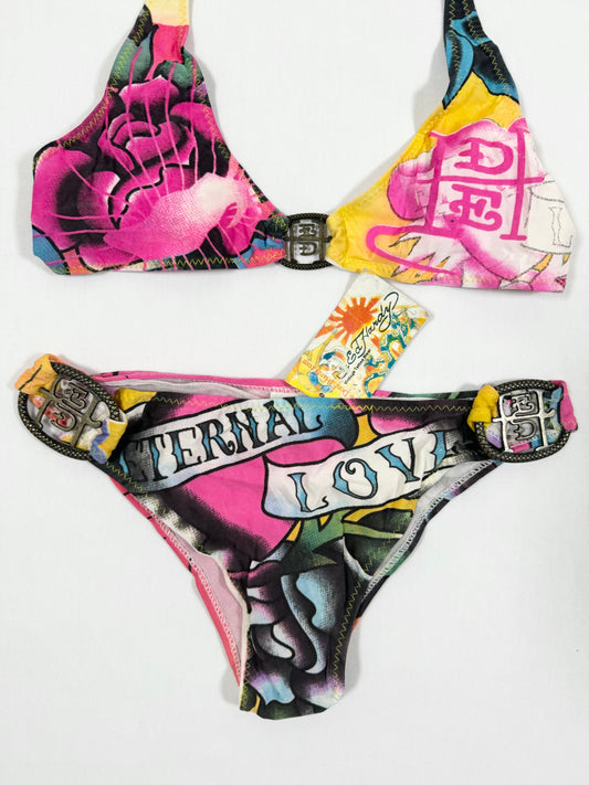 Ed Hardy Metal Hardware Bikini