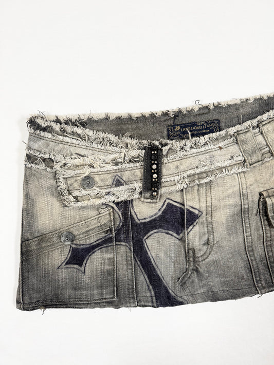 Grunge Mini Skirt