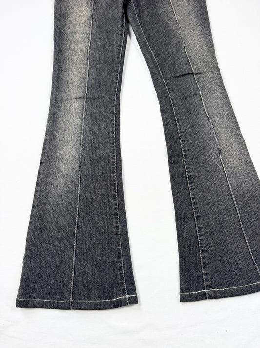 Miss Sixty Flared Grey Nixie Jeans ♡ 27”