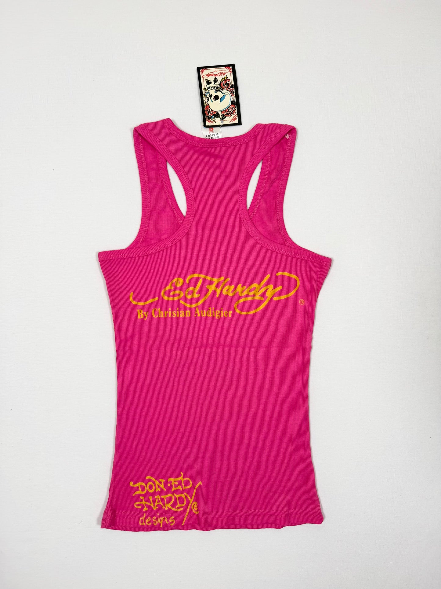 Hot Pink Ed Hardy Tank
