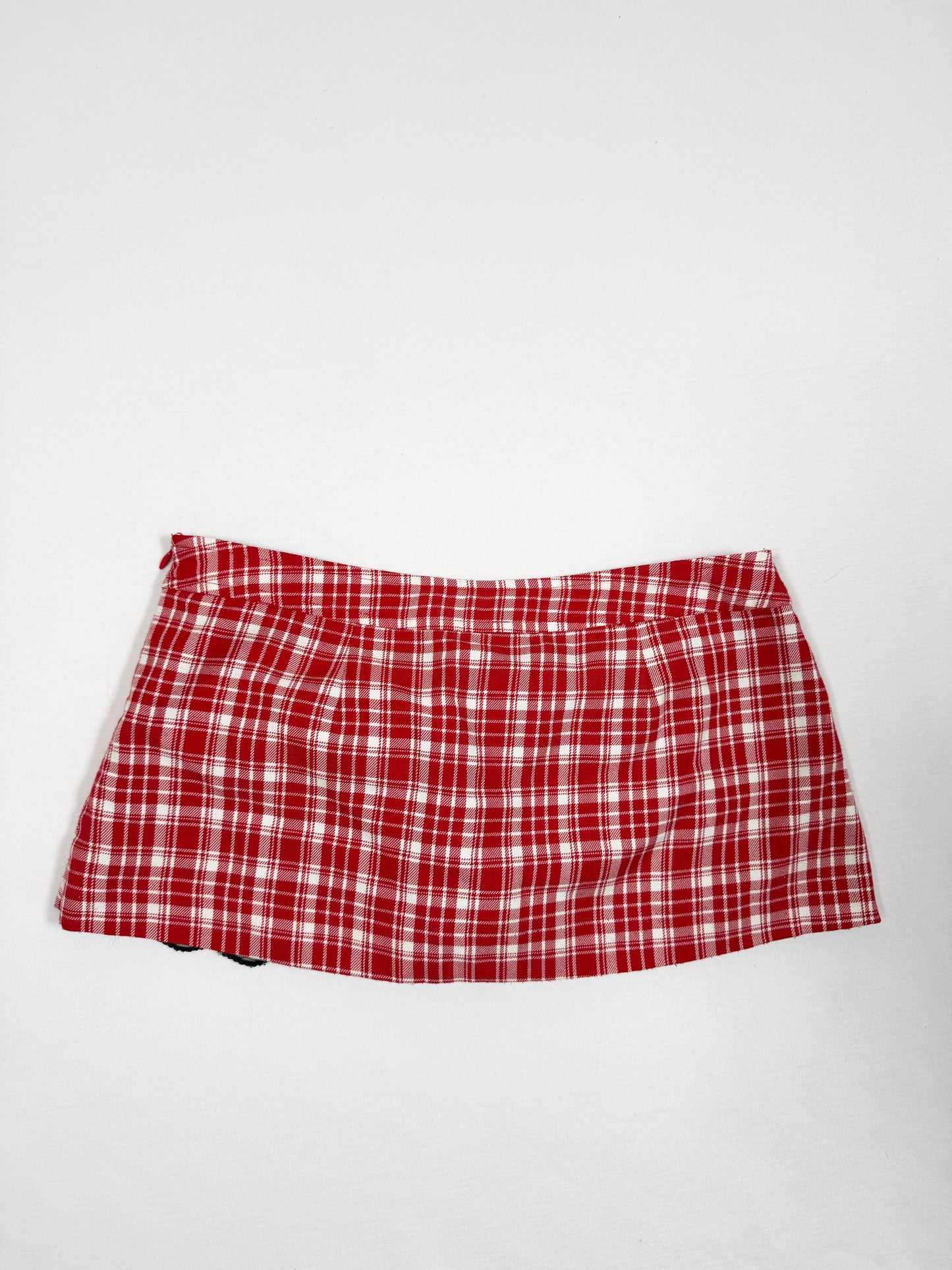 Plaid Micro Skirt