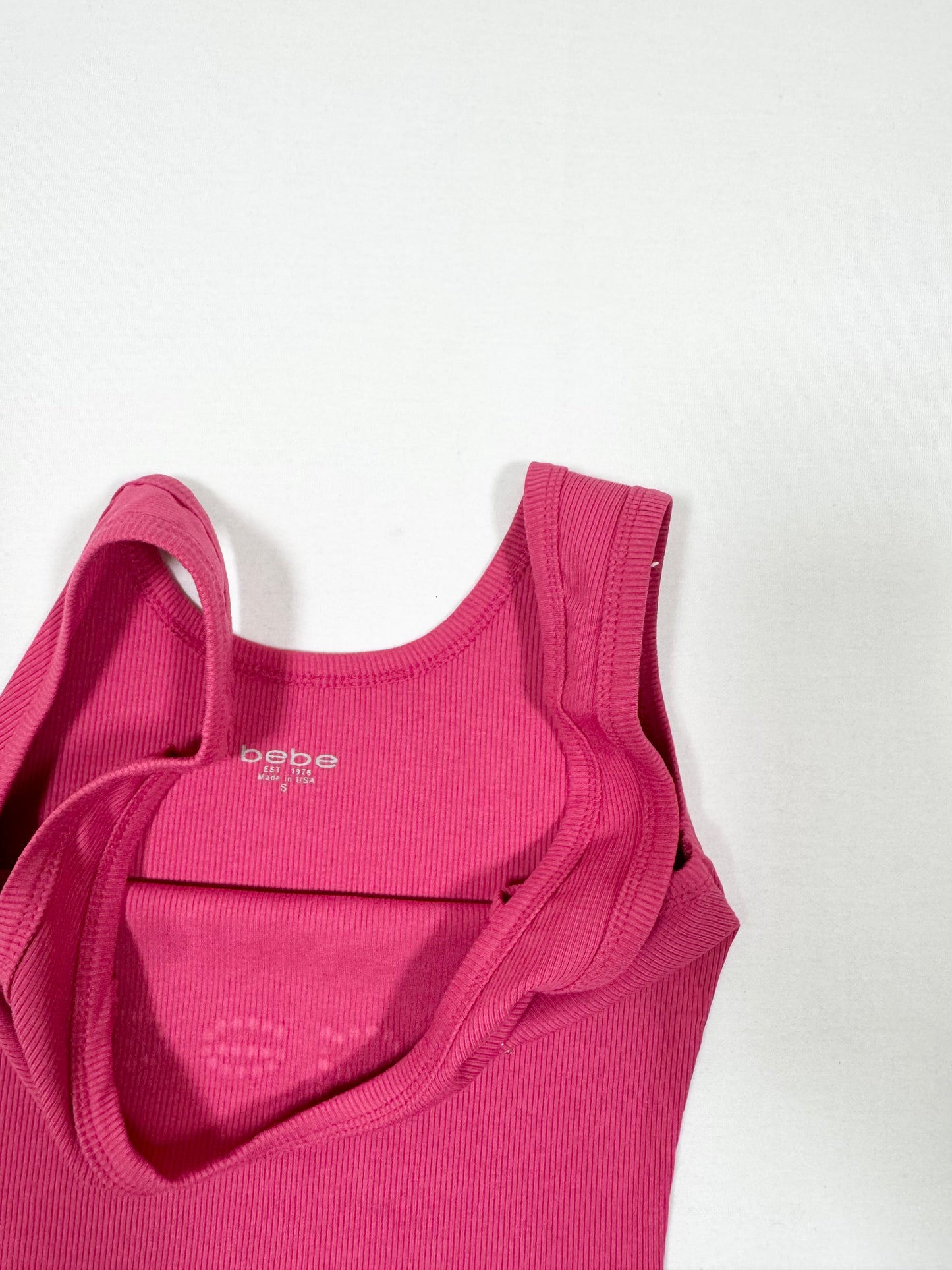 Hot Pink Bebe Tank