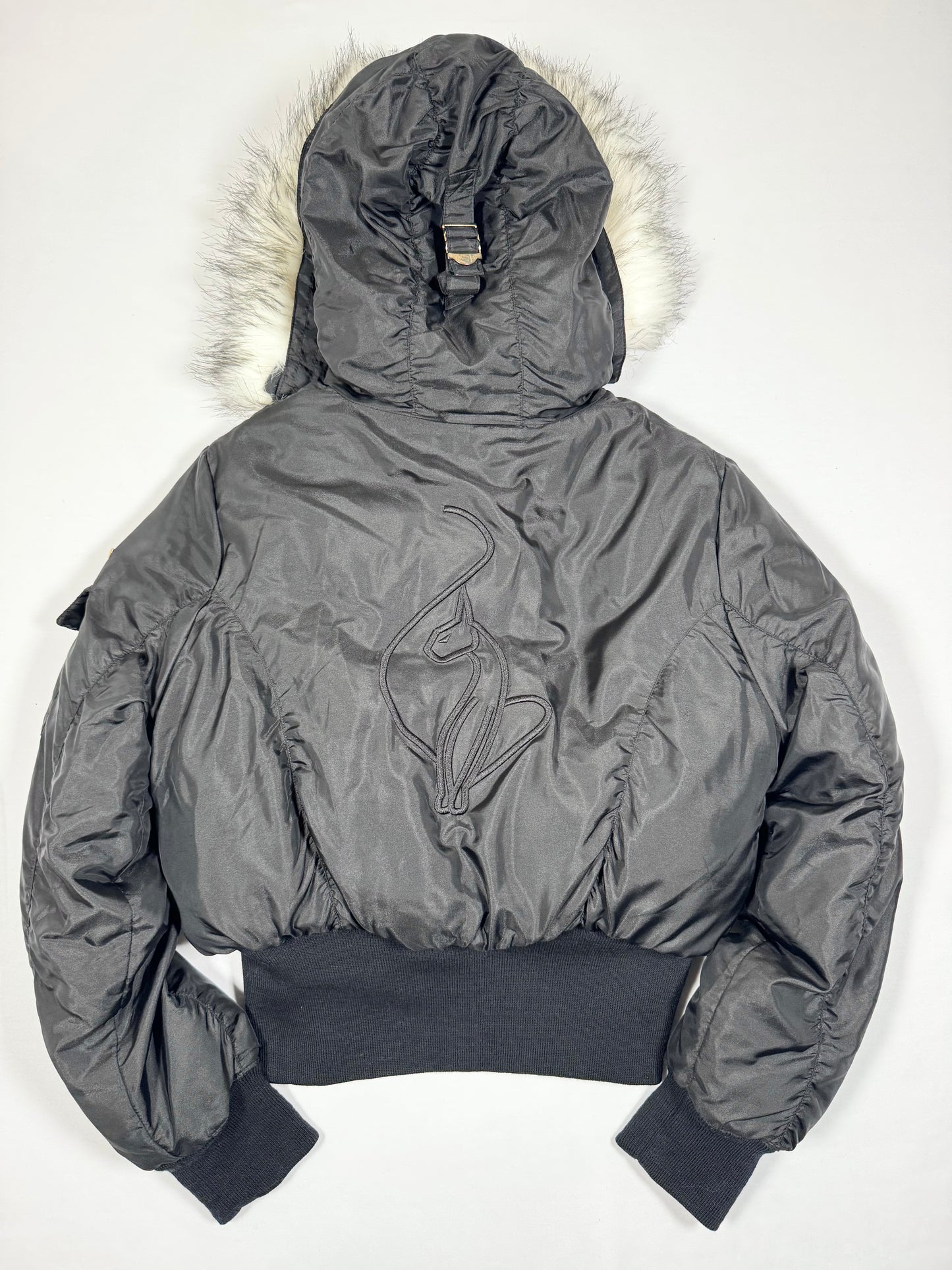 Baby Phat Puffer Fur Jacket