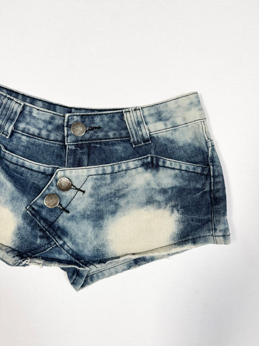 Acid Wash Micro Skort ♡ Size XS
