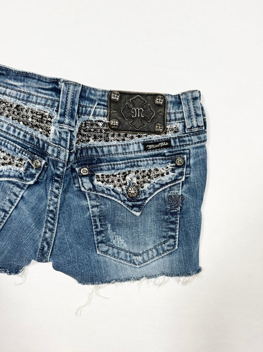 Miss Me Sequin Shorts ♡ Size S