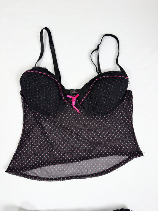 Polka Dot Cami Set ♡ S