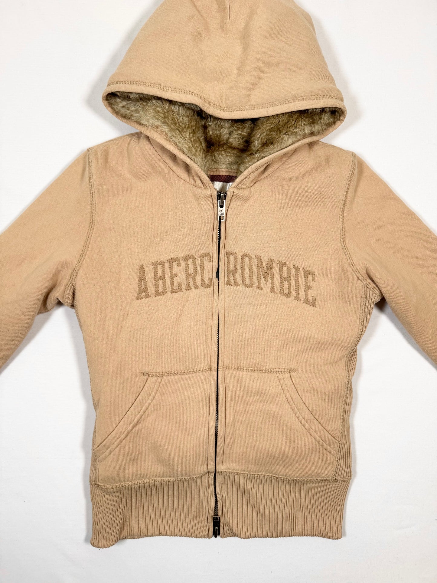 Abercrombie & Fitch Fur Hoodie