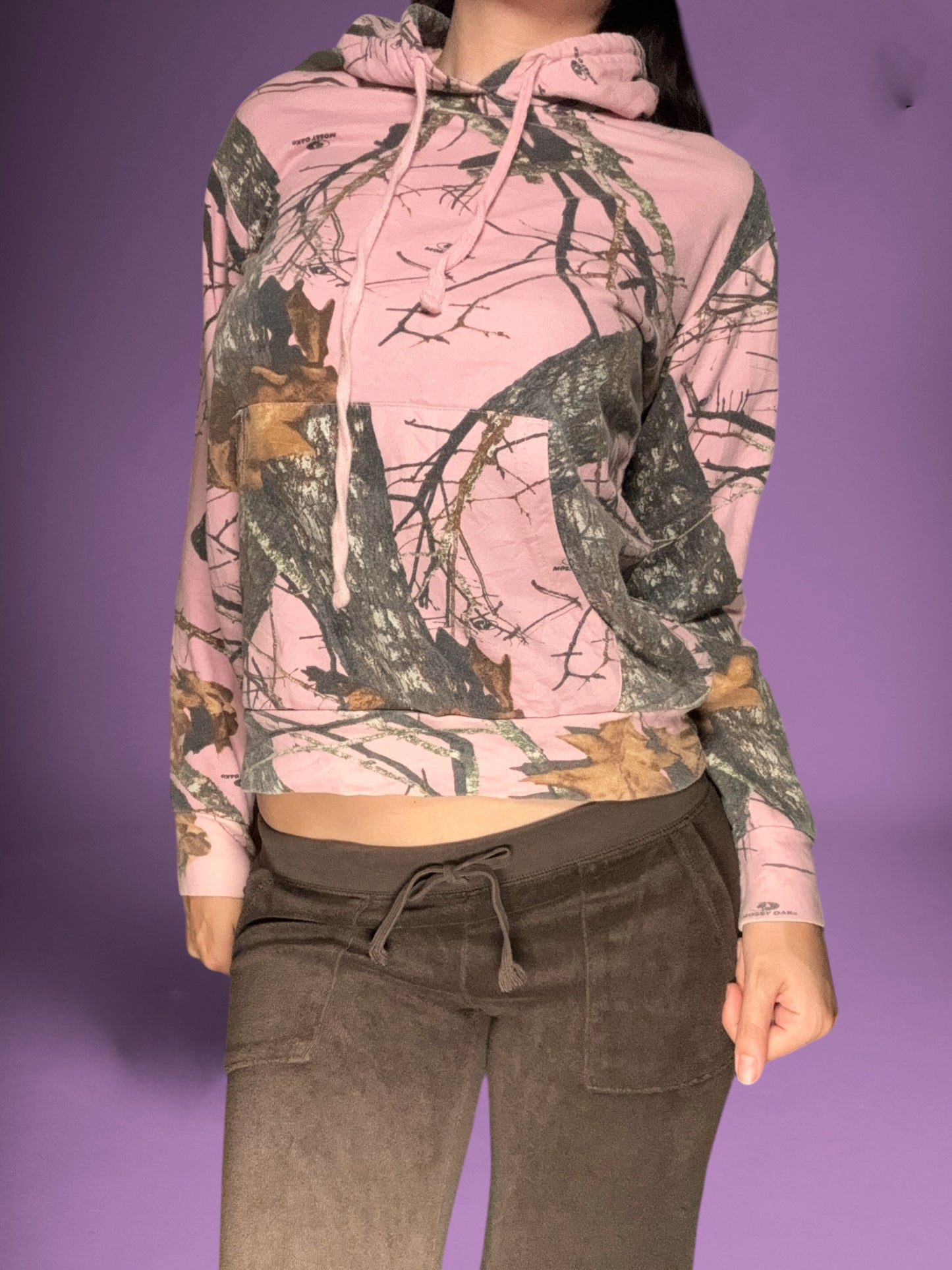 Mossy Oak Pink Real Tree Hoodie