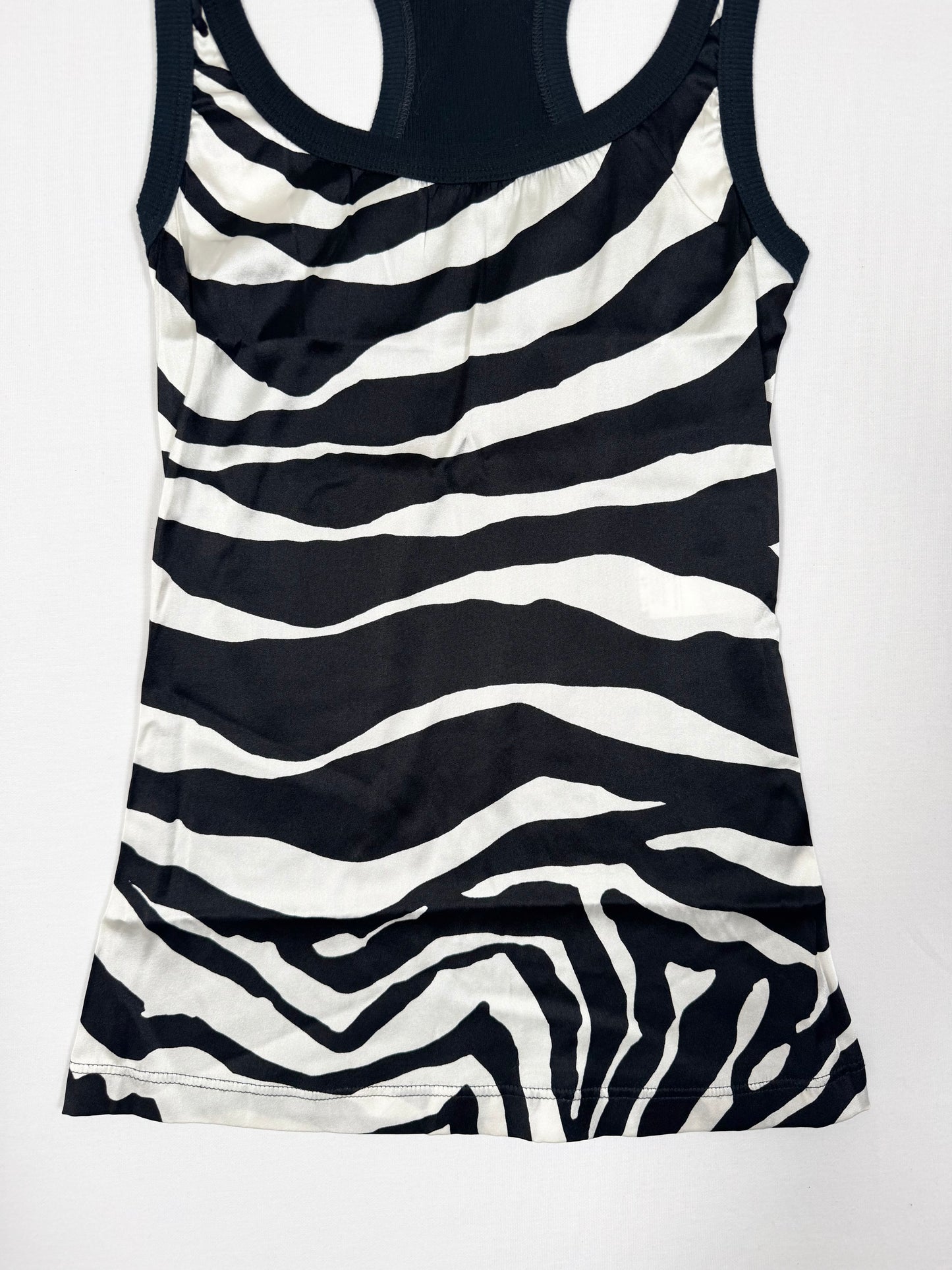 D&G Zebra Silk Tank