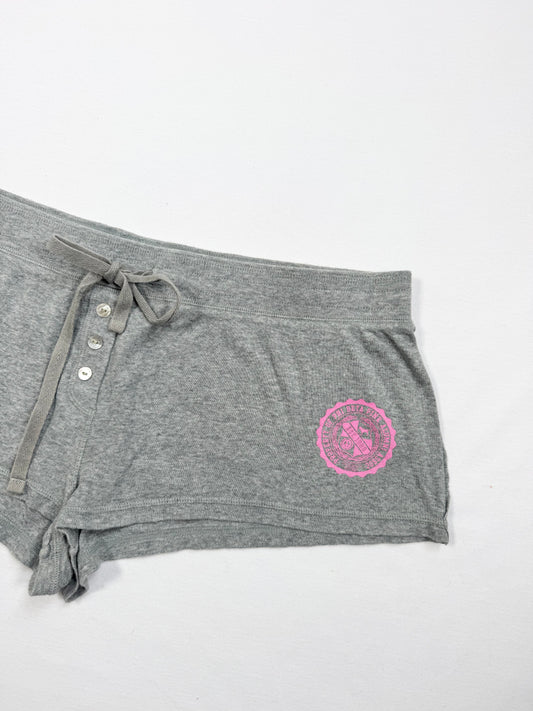 PINK Grey Mini Shorts ♡ L