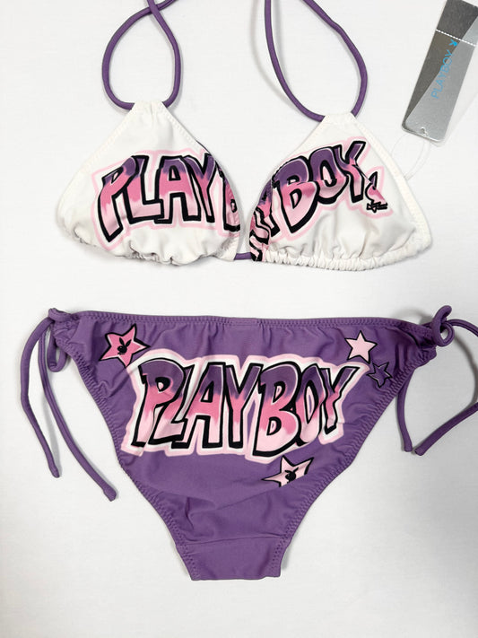 Playboy Purple Airbrush Bikini