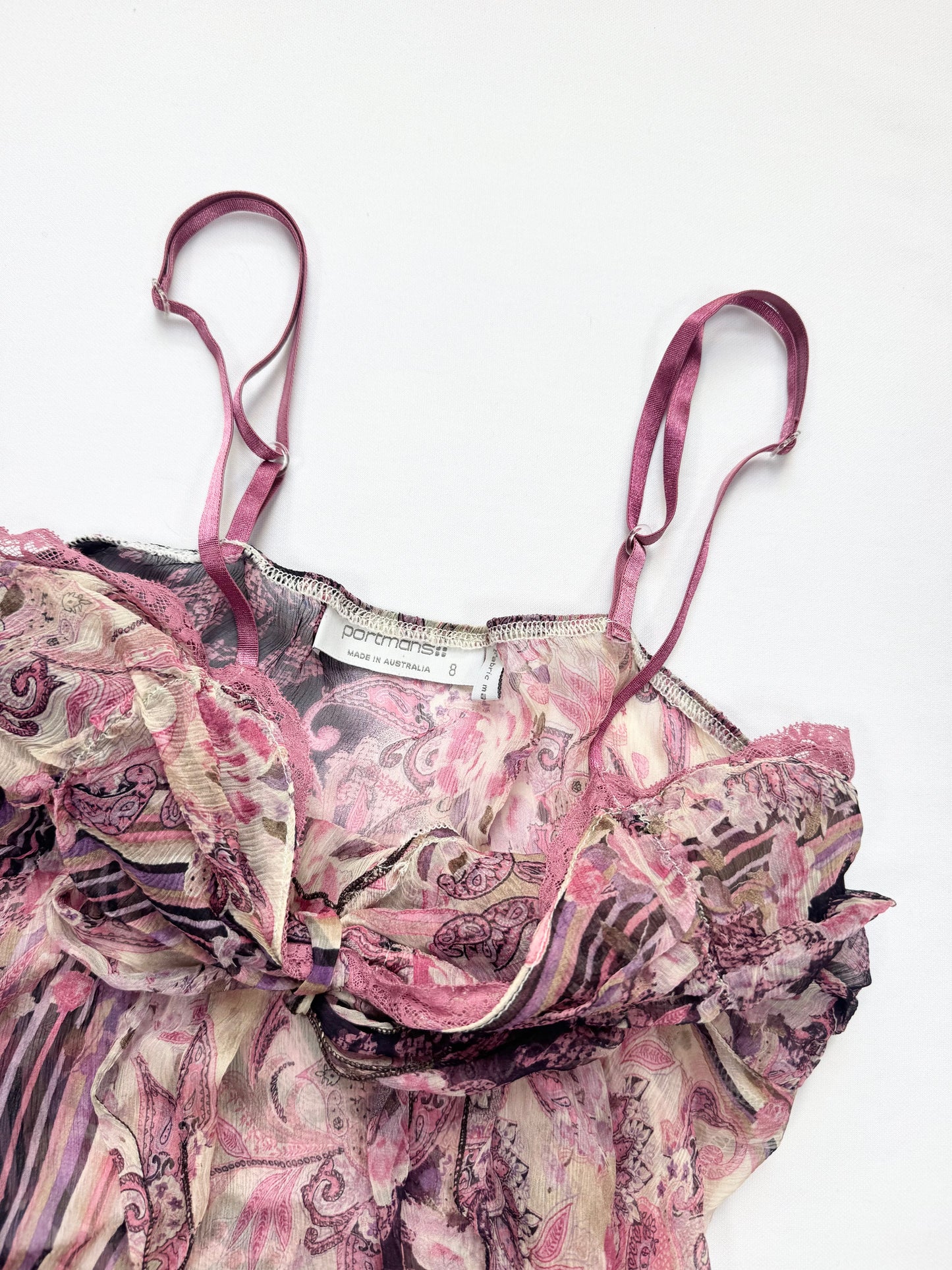 Portmans Purple Silk Cami ♡ S