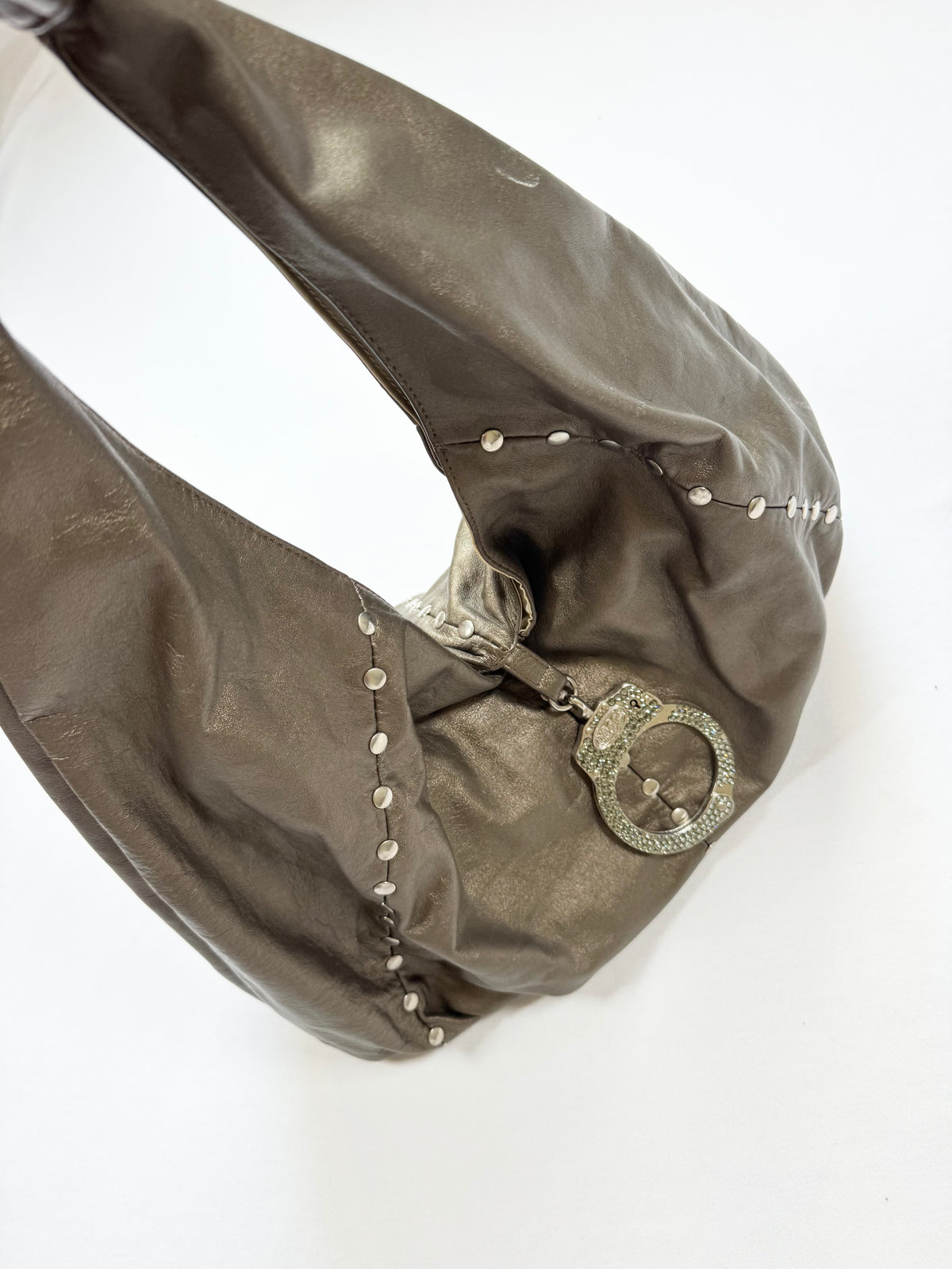 Cuffz By Linz Copper Diamanté Cuff Bag ♡