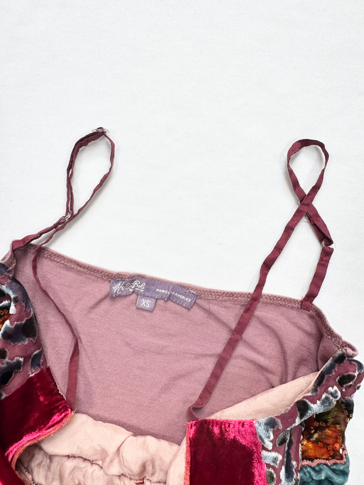 Velour Beaded Cami ♡ S