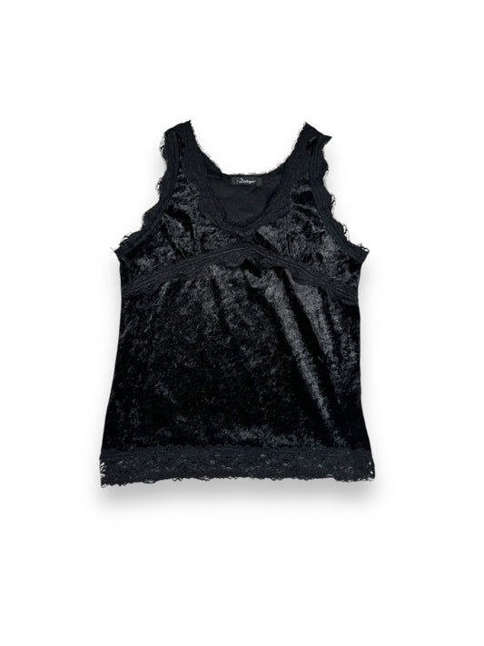 Black Velour Tank