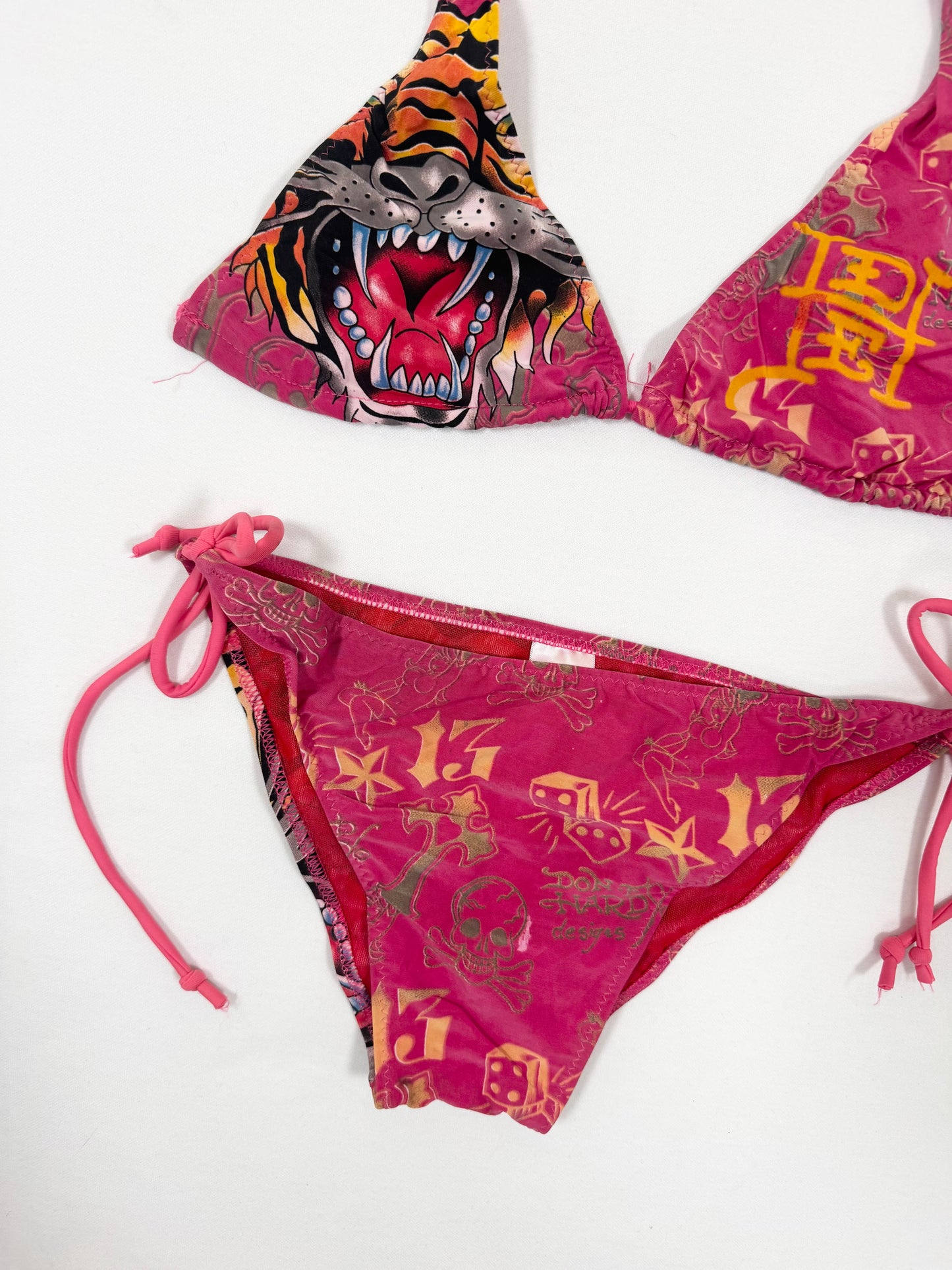 Pink Ed Hardy Bikini ♡ S