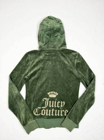 Juicy Couture Green Zip Up ♡ Size M