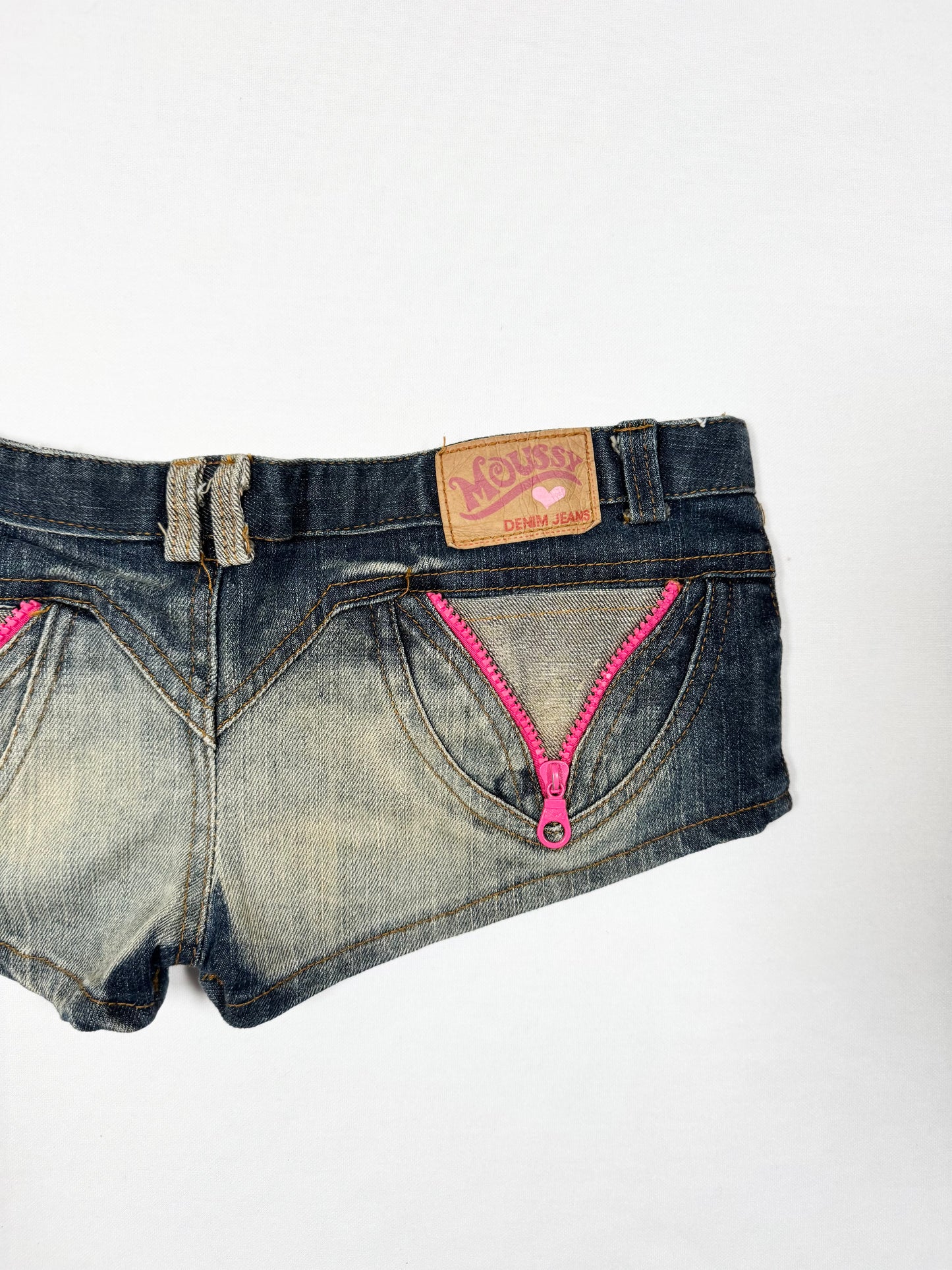 Zipper Micro Shorts ♡ Size XS