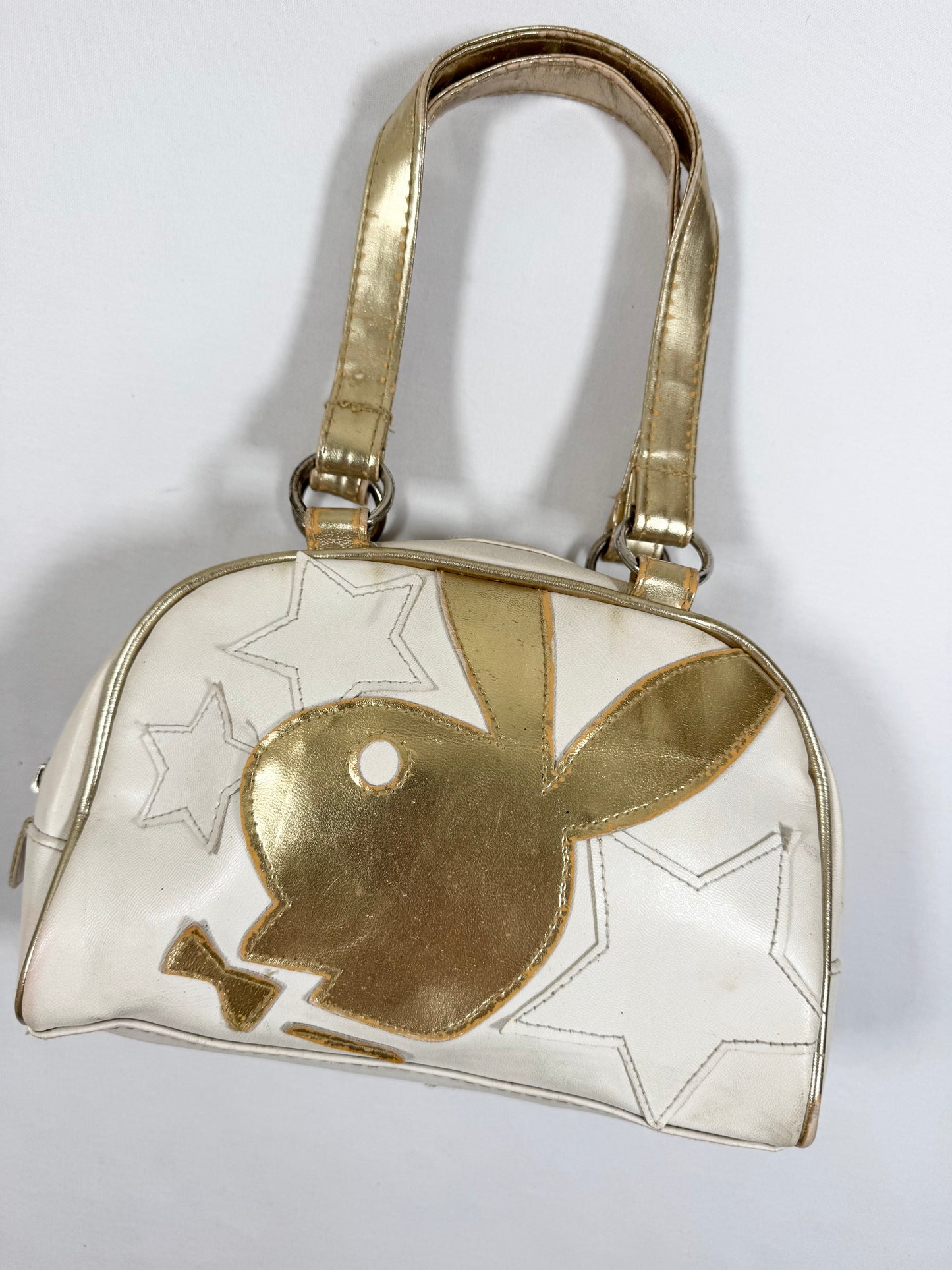 Playboy Gold & White Bag ☆