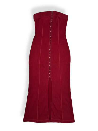 Red Midi Dress
