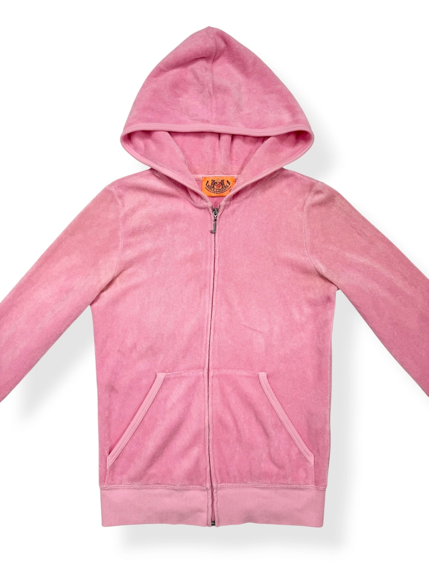 Juicy Couture Pink Towelling Zip Up ♡ S