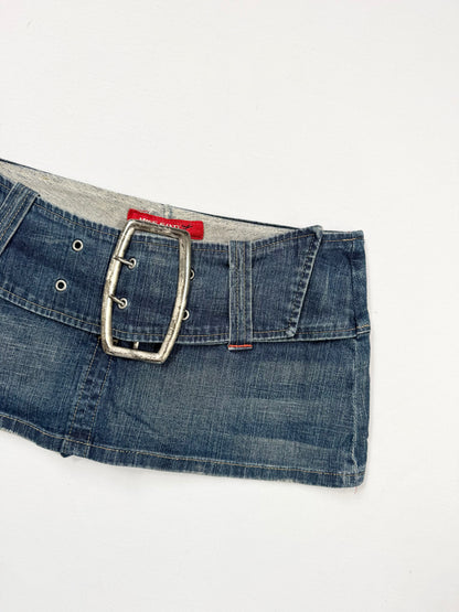 RARE Miss Sixty Belted Micro Skirt ♡ M