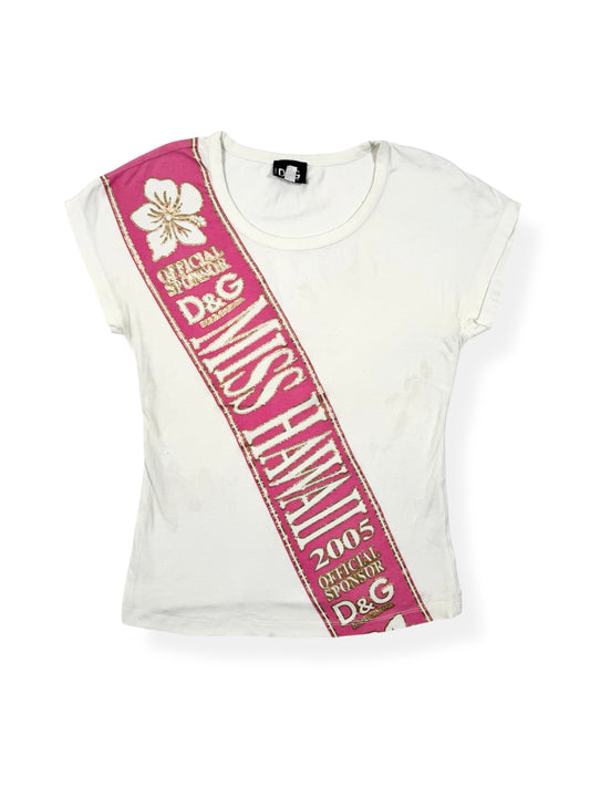 D&G Miss Hawaii Tee