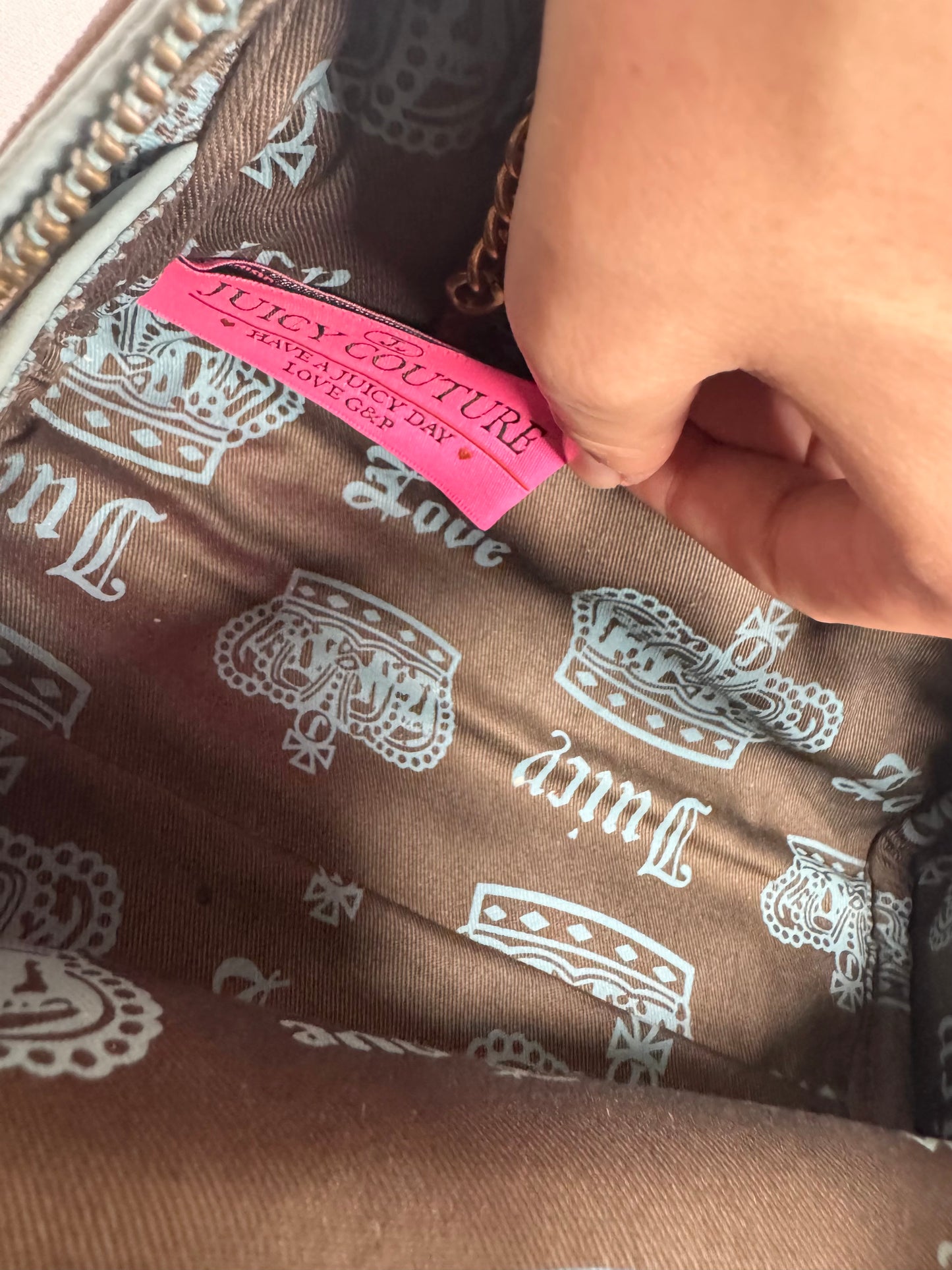 *RARE* Juicy Couture “Juicy American Princess” Bowler