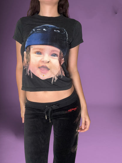 Heavy Metal Pierced Tee ♡ Size S