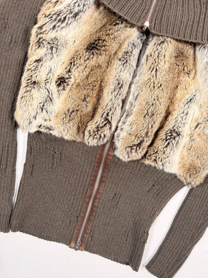 Fur Knit Sweater