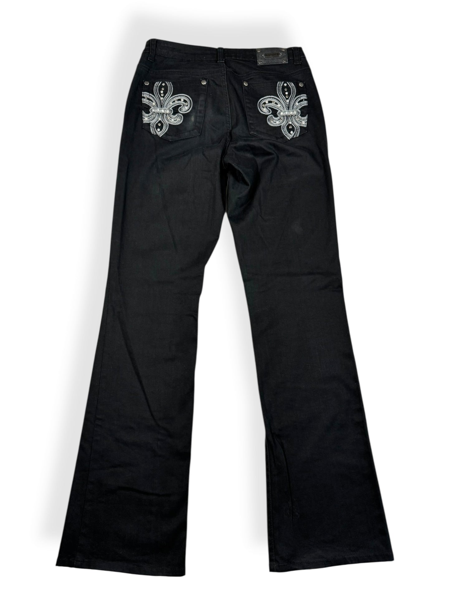 LUXE Cross Flared Jeans ♡ Size M