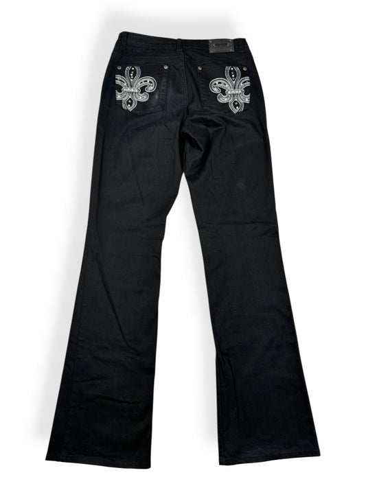 LUXE Cross Flared Jeans ♡ Size M