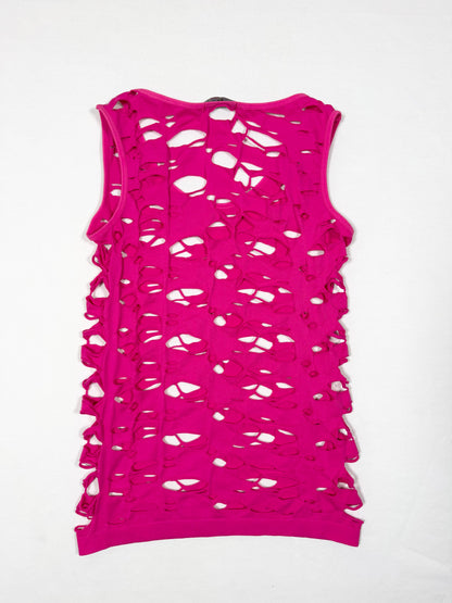 Hot Pink Cutout Tank ♡ Size S