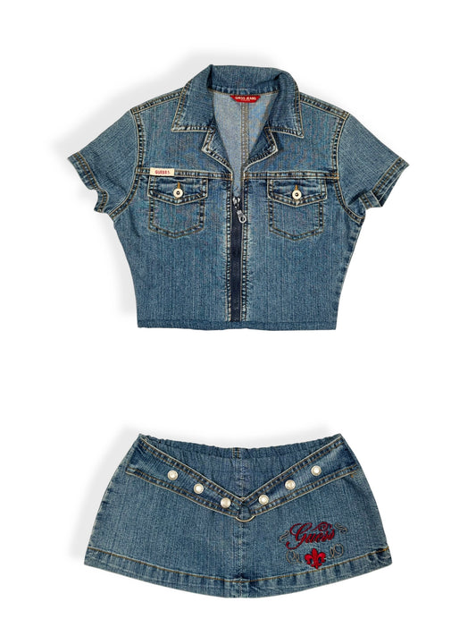 Guess Skirt & Shirt Set