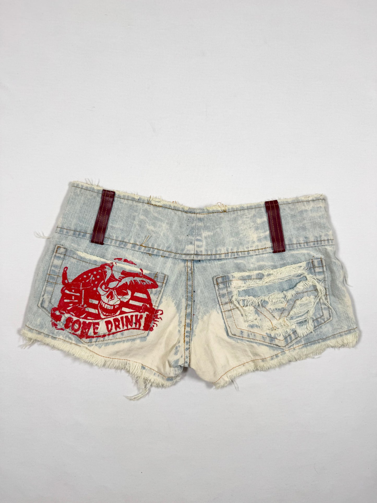 Come Drink Micro Shorts ♡ Size XS