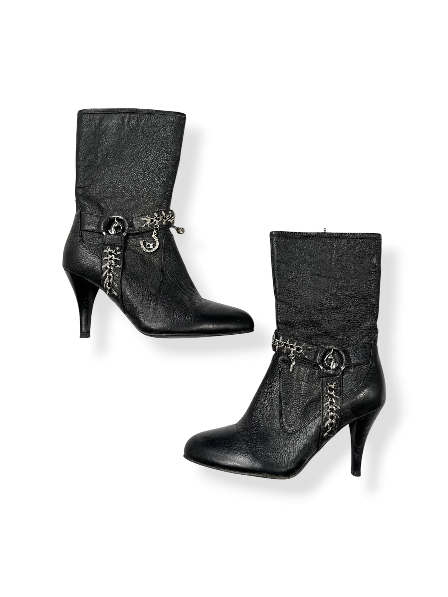 Baby Phat Heeled Boots ♡ 7