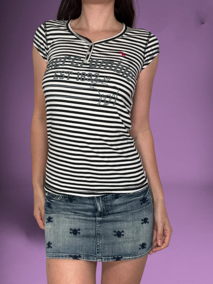 Abercrombie Striped Tee ♡ Size S
