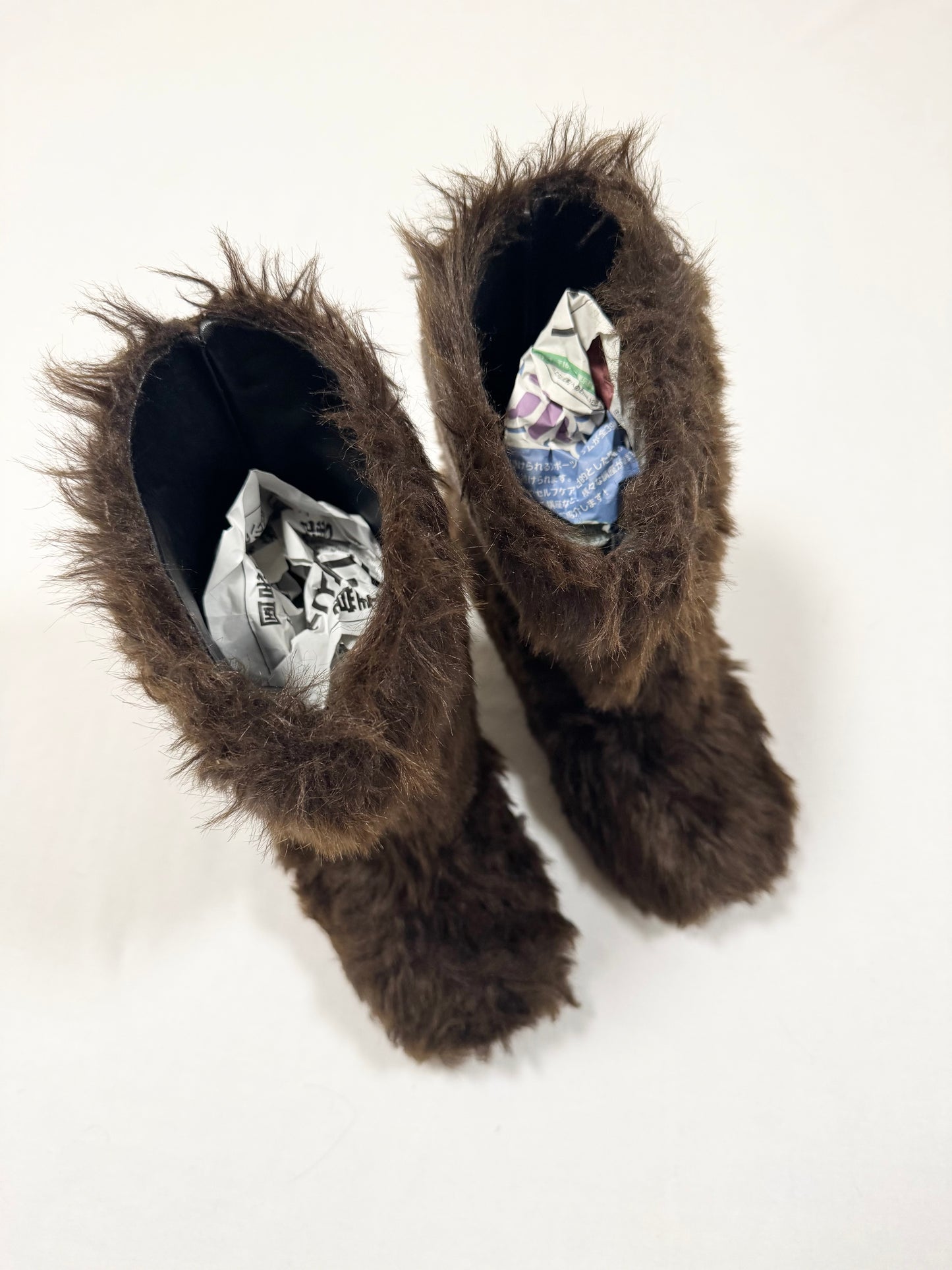 Caminado Brown Fur Boots