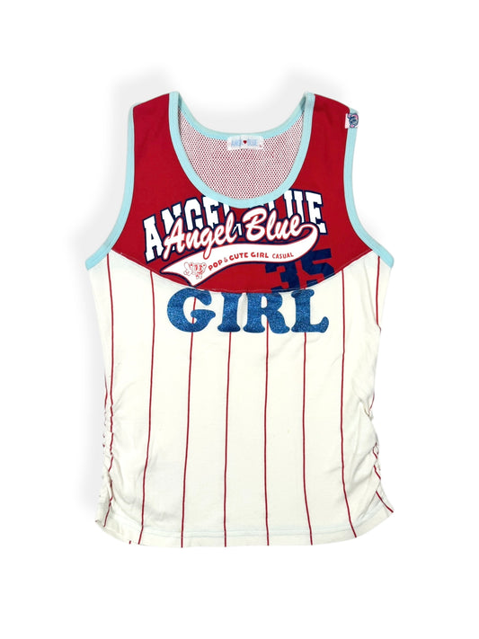 Angel Blue Sporty Tank