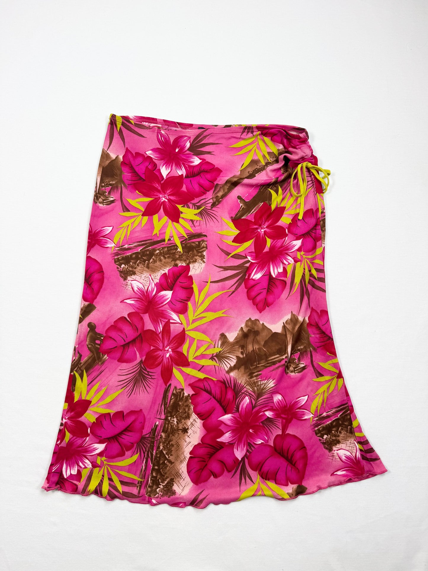 Morgan De Toi Tropical Tank & Midi Skirt Set ♡ S
