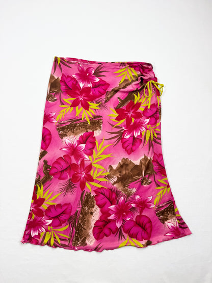 Morgan De Toi Tropical Tank & Midi Skirt Set ♡ S