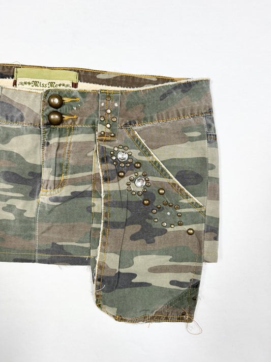 Miss Me Camo Mini Skirt ♡ Size M