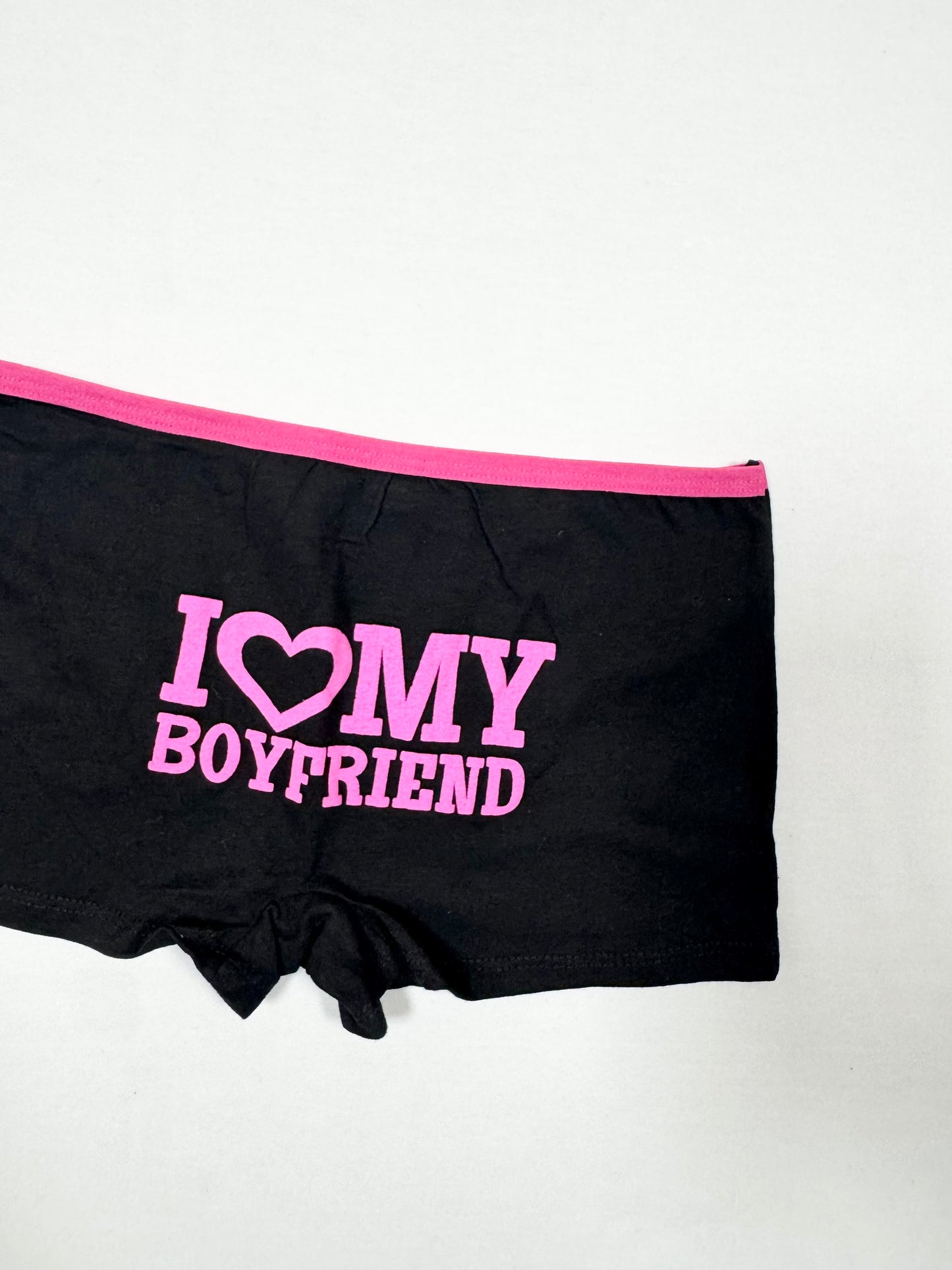 “I ♡ My Boyfriend” Booty Shorts ♡ Size XS