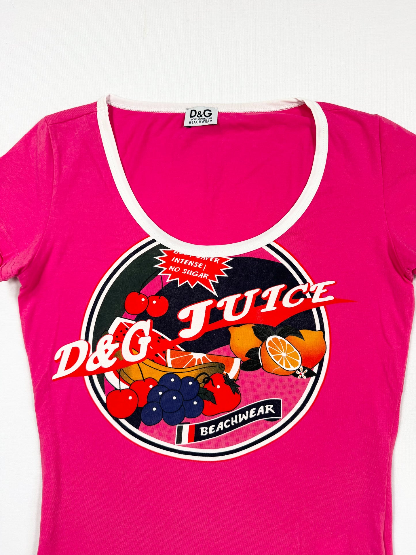 D&G “Juice” Hot Pink Tee ♡ M
