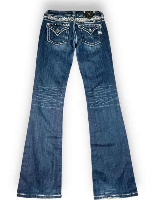 Miss Me Wing Flared Jeans (29”)