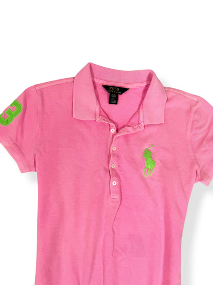 Polo Pink & Green Dress ♡ S/M
