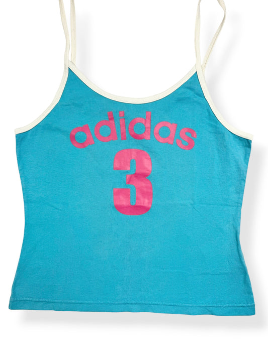 Adidas Blue & Pink Cami ♡ S