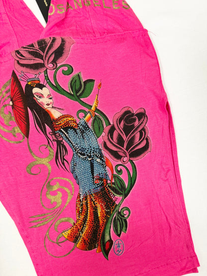 Christian Audigier Pink Halter & Skirt Set ♡ XS/S