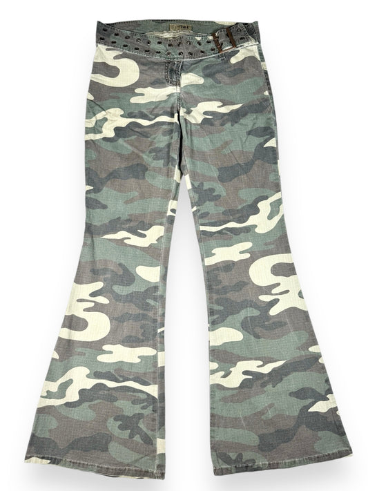 L.e.i Camo Flared Pants